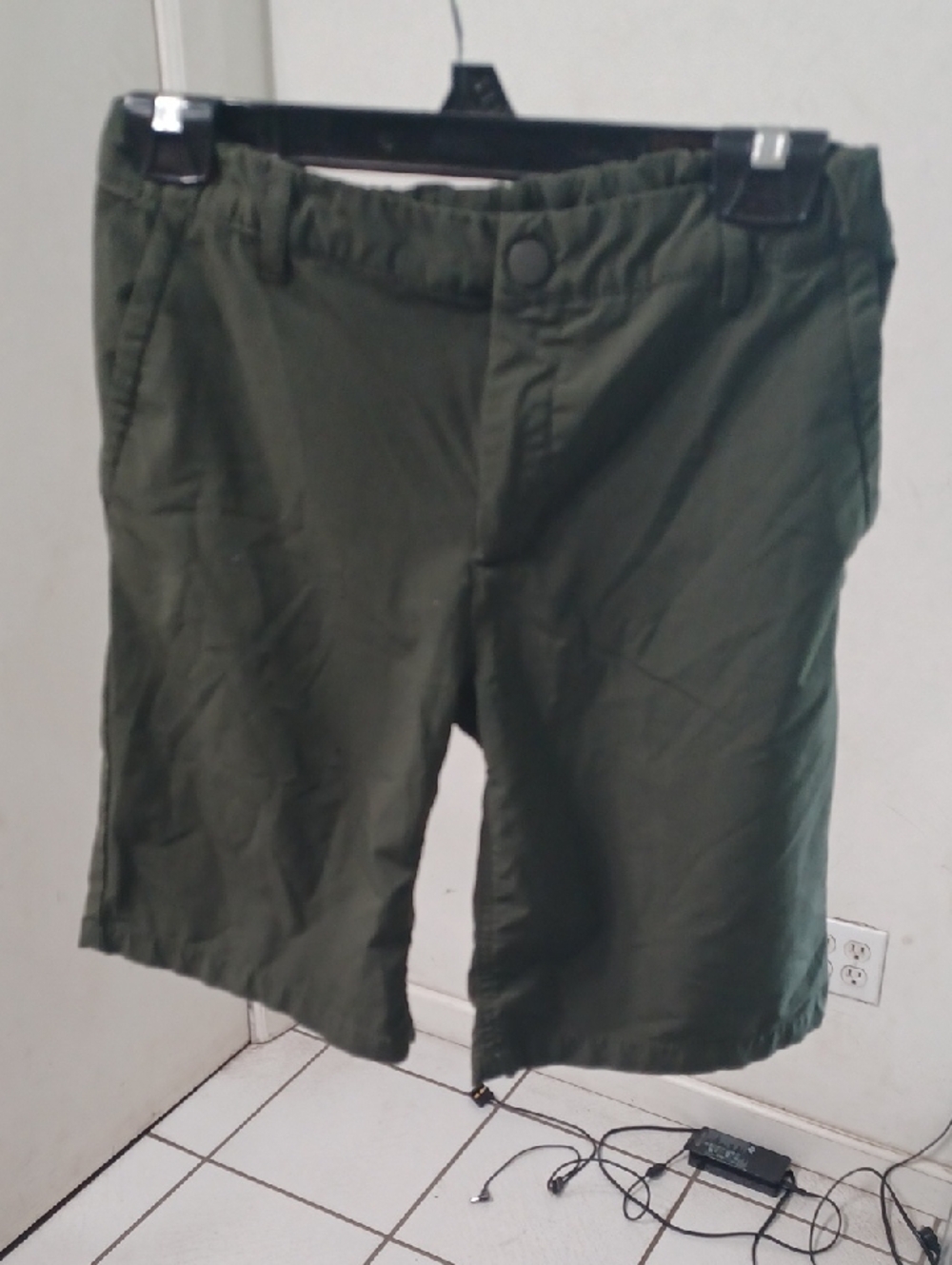 all in motion Olive Green Kids Shorts